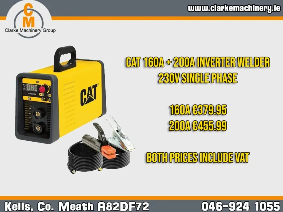 CAT Inverter Welders Collect Today