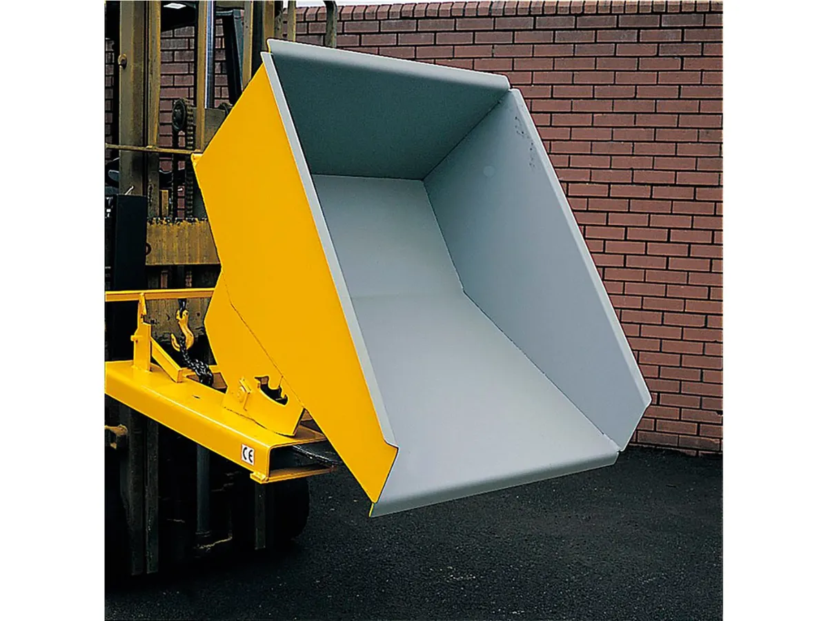 [00] Tipping Skip Forklift Attachment - Image 1