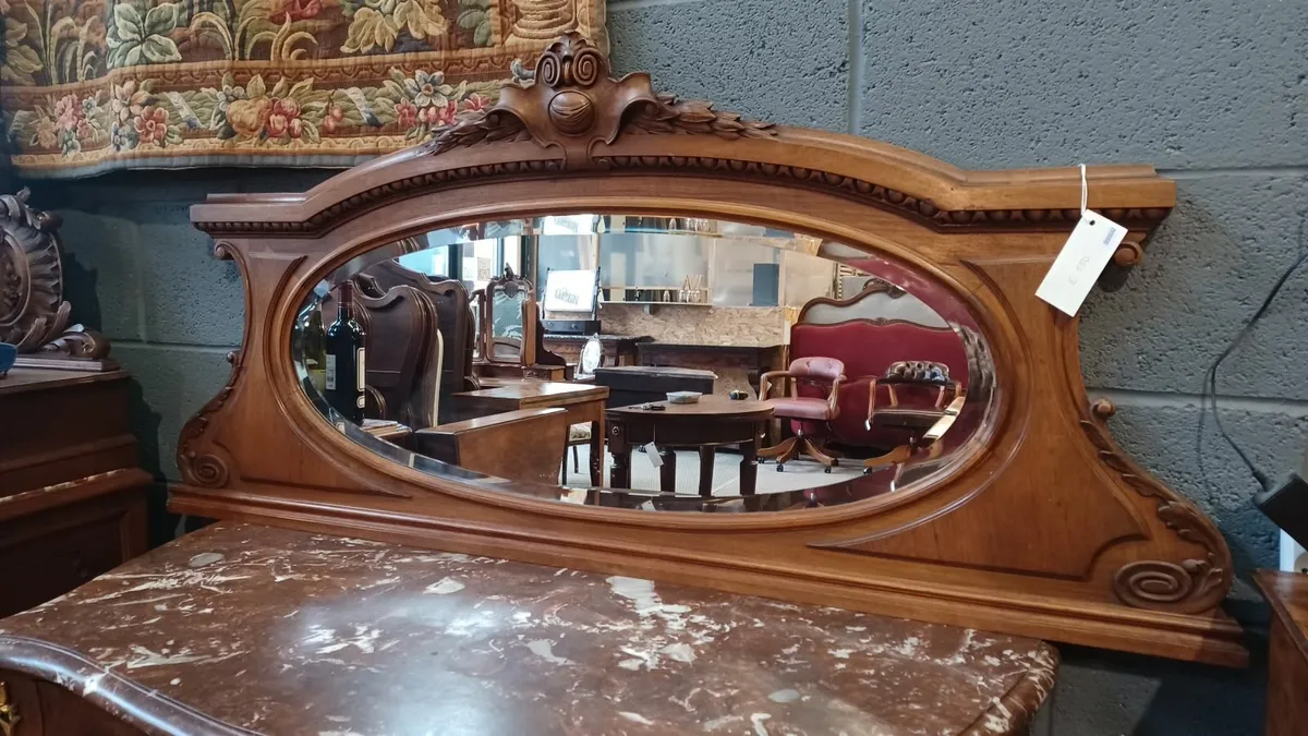 Overmantle Mirror Louis XVI - Image 2