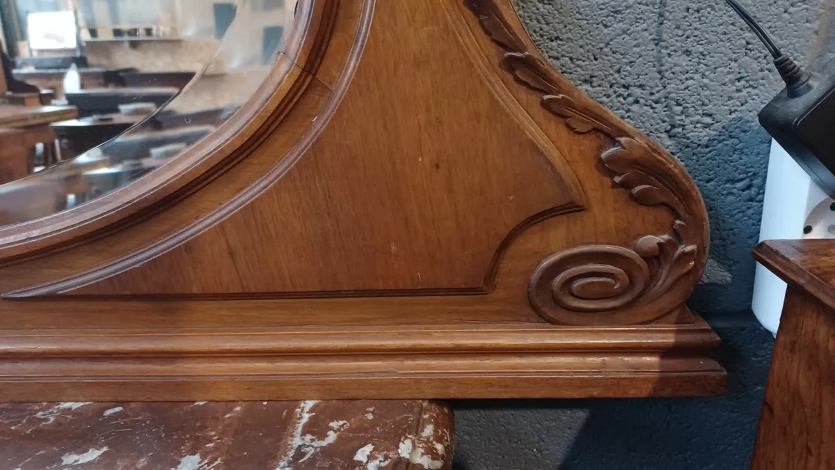 Overmantle Mirror Louis XVI - Image 4