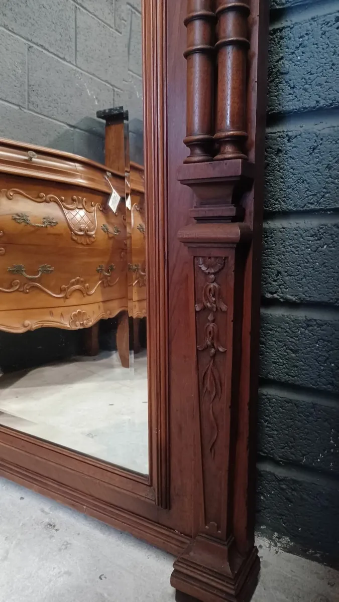 Large Antique Mirror Henry II - Image 3