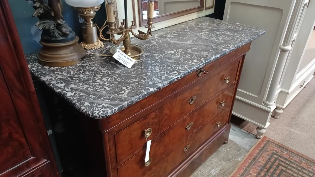 Antique Louis Phlippe chest of drawers c.1830 - Image 4