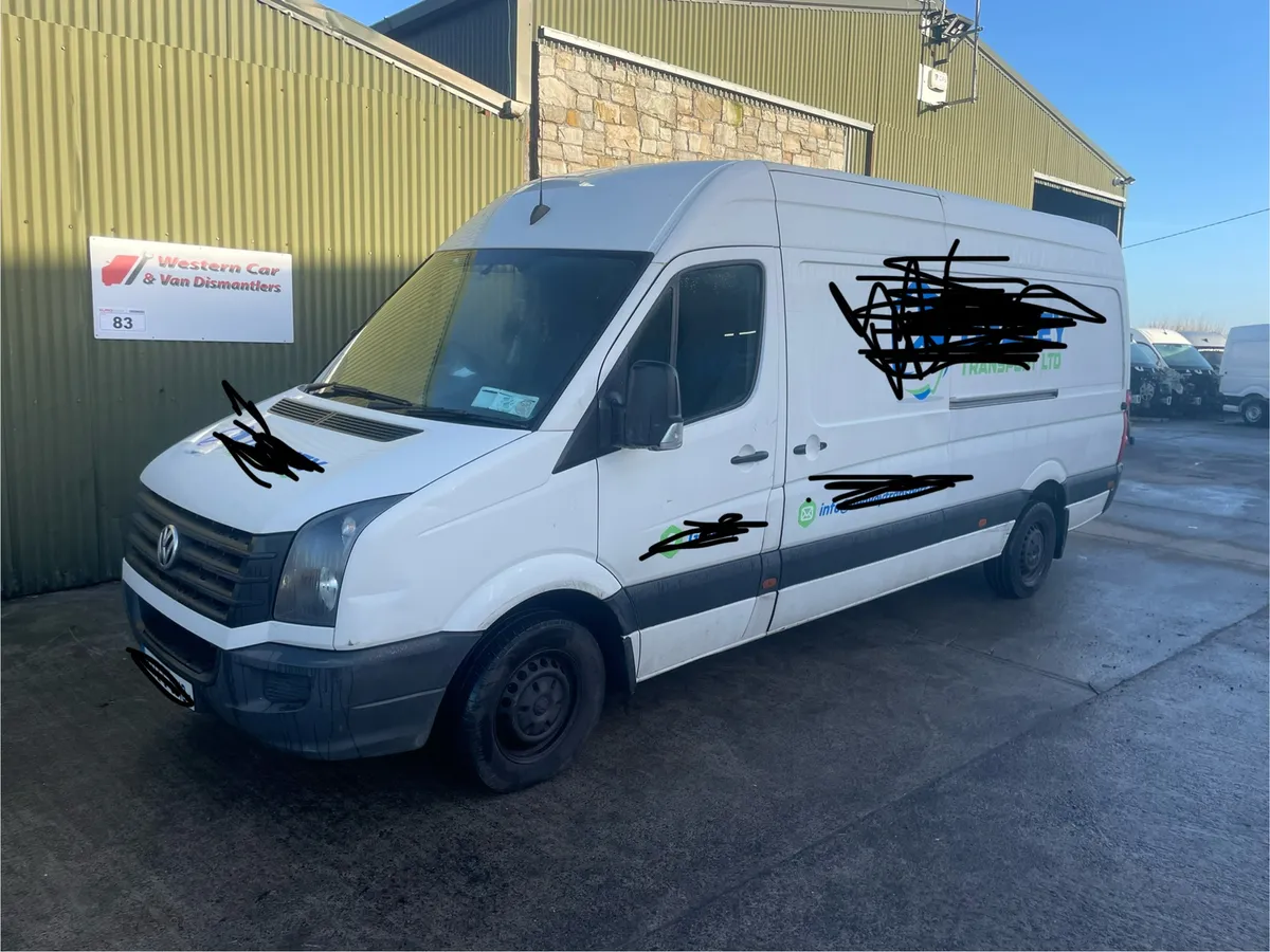 2017 Volkswagen crafter 2.0 tdi for dismantling