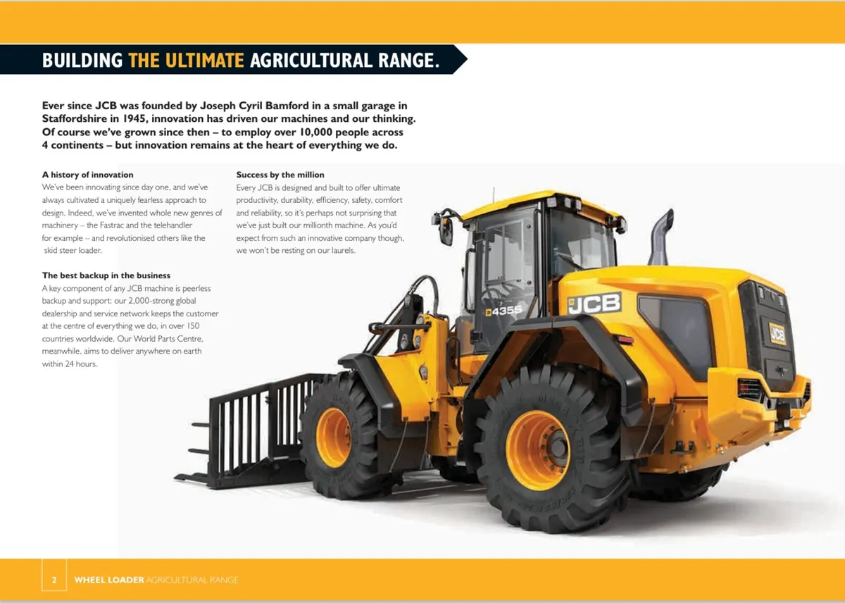 JCB Wheel Loader Range - Image 2