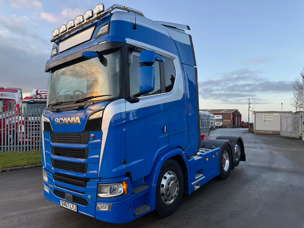 2017 Scania S580 6x2 Topline tag - Image 3