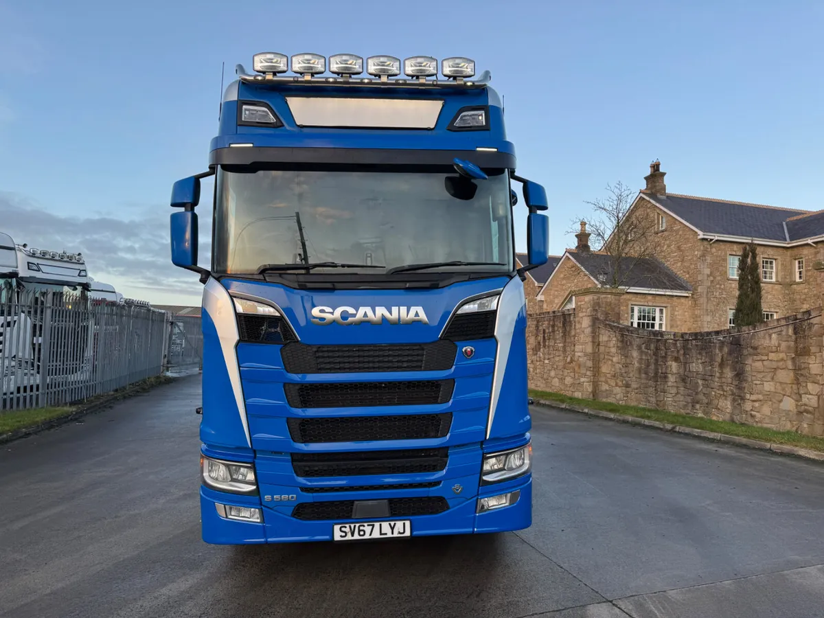 2017 Scania S580 6x2 Topline tag - Image 2