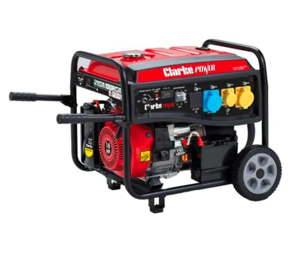 Clarke 8.5kW  Petrol Generator Key Start