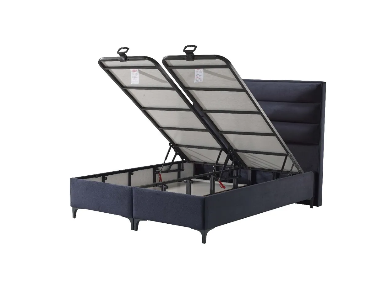 Main picture double storage bed 799€ - Image 4