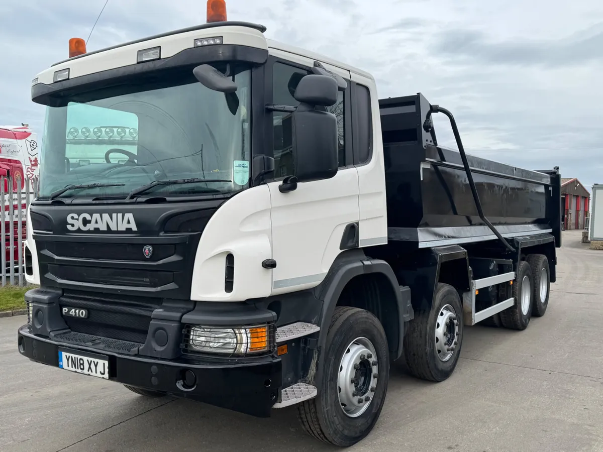 2018 Scania P410 8x4 Tipper - Image 3