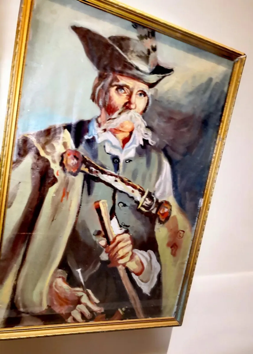 The old shepherd - oil painting - Image 2