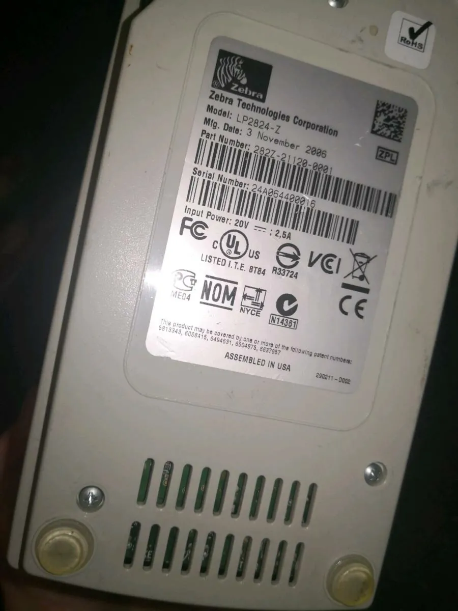 Zebra thermal label printer - Image 2