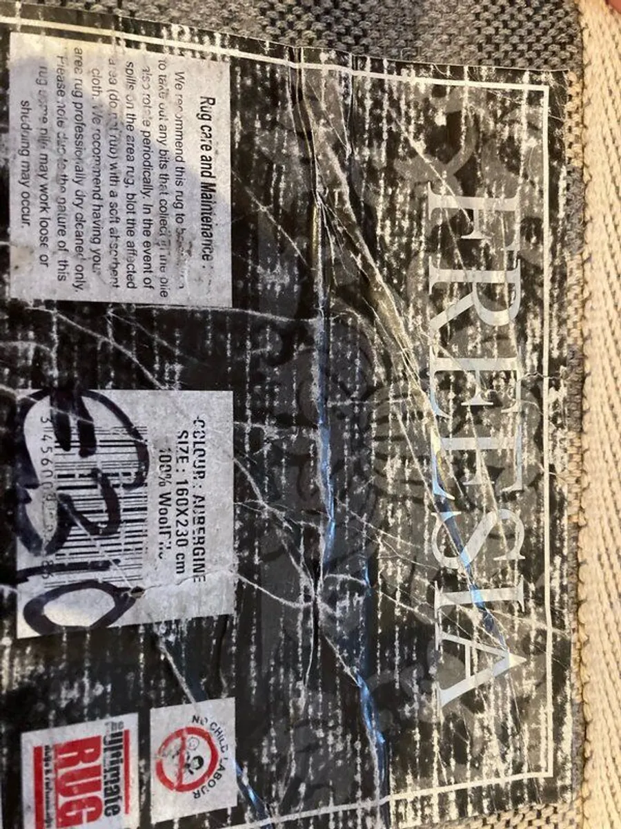 100% Wool rug 160cmx230cm - Image 3