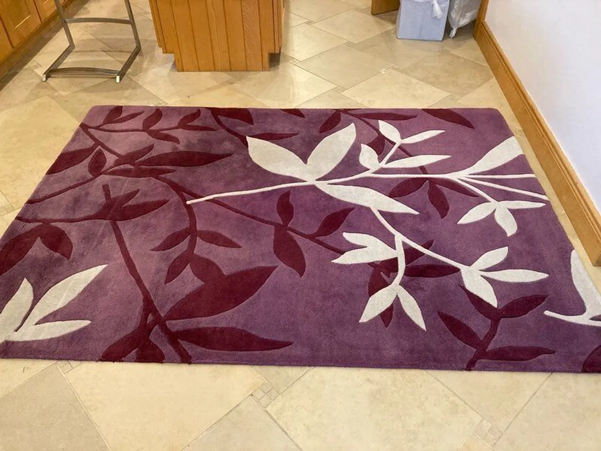 100% Wool rug 160cmx230cm - Image 1