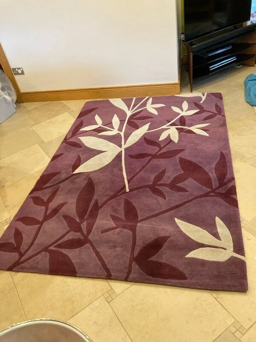 100% Wool rug 160cmx230cm - Image 2