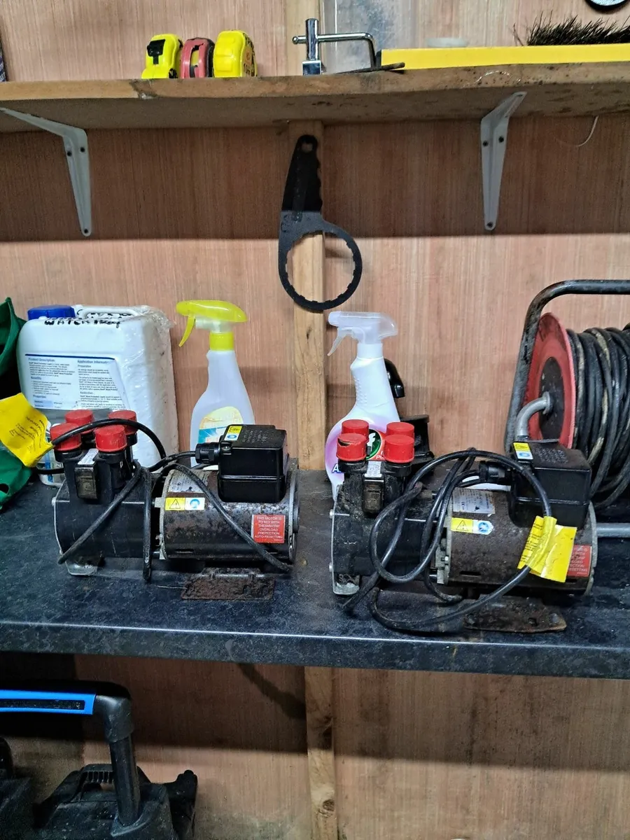 WATER DOUBLE SHOWER PUMPS TVS BUGGY CHEST.O D MORE - Image 4