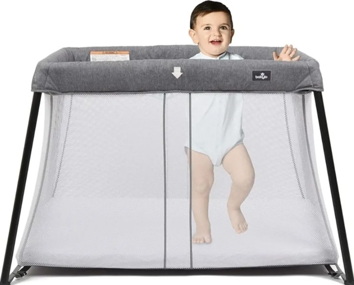 [Used once] Babylo Travel Cot Excellent Condition - Image 2