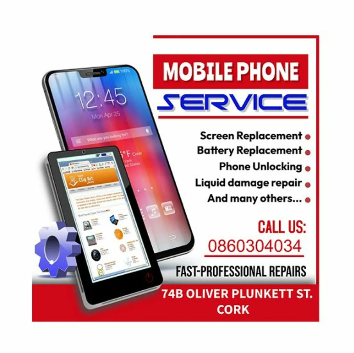 Mobile Phone iPhone Tablet Repair Service in Cork