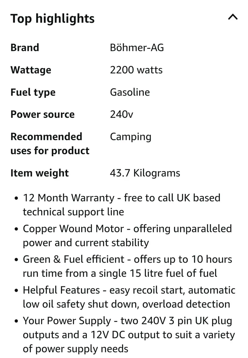 BÖHMER-AG WX2500K Generator - Image 4