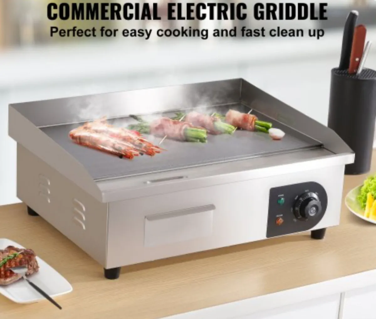 New table top electric griddle