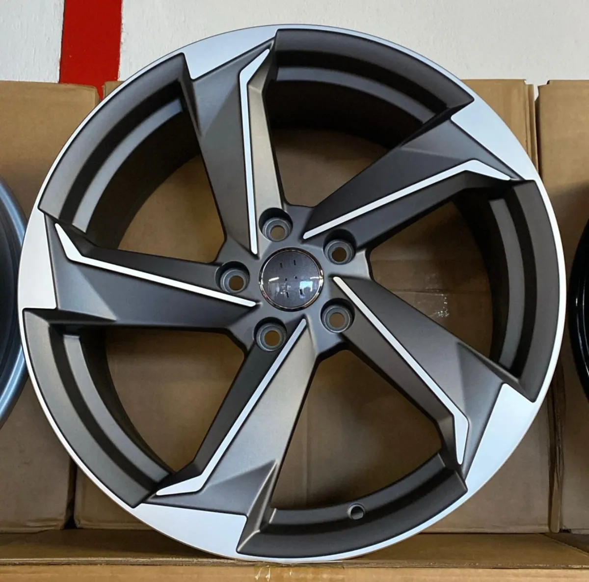 18” Ttrs twist 5x112 alloys and tyres