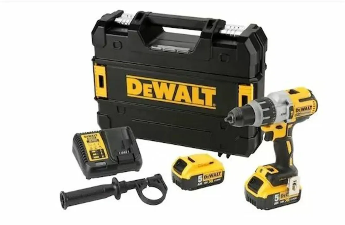 Dewalt 18V 3 Speed Combi Drill Comes With 2 x 5AH - Image 1