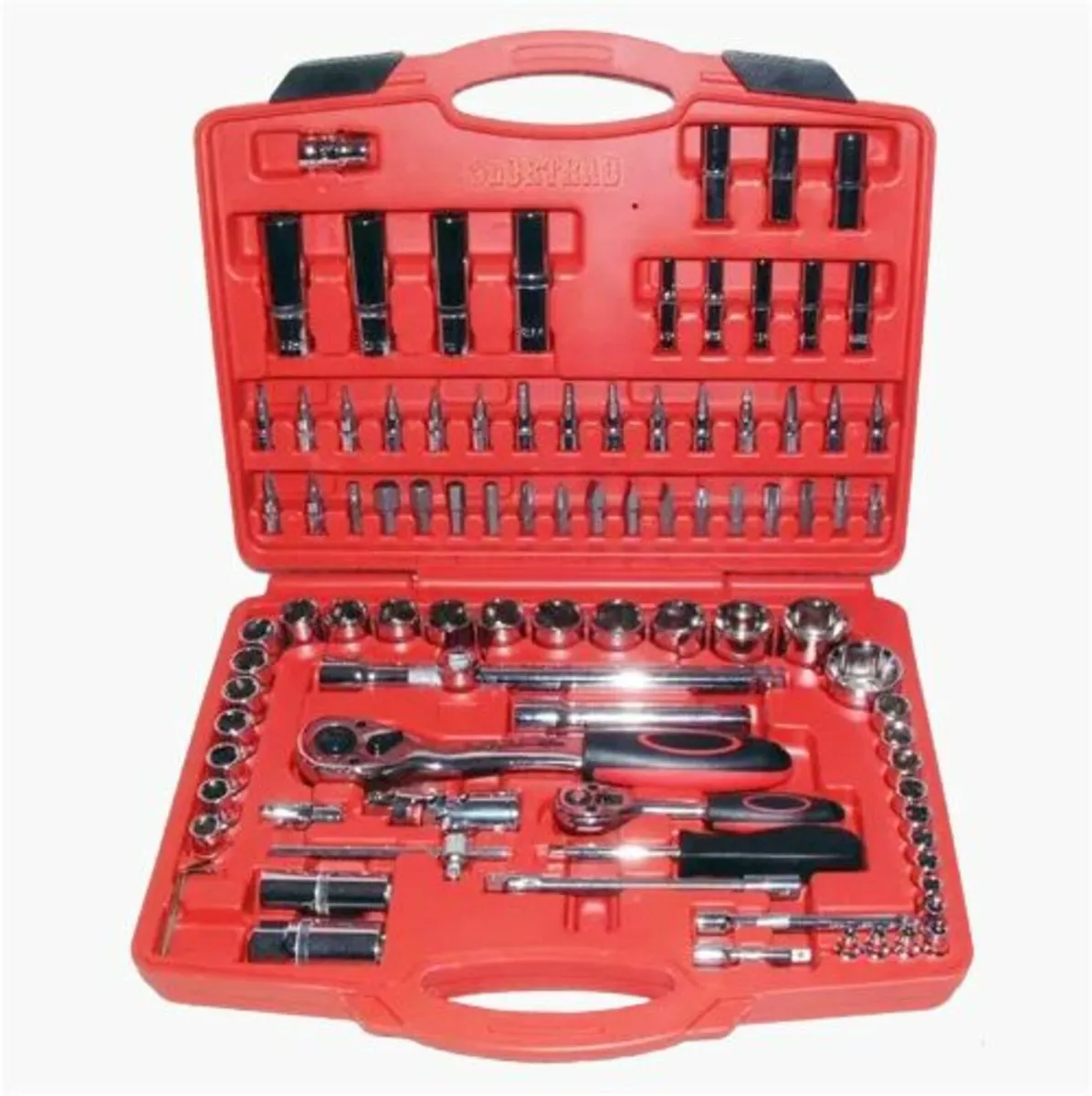 Socket Set 94 Piece 1/4" And 1/2in. Drive - Image 1