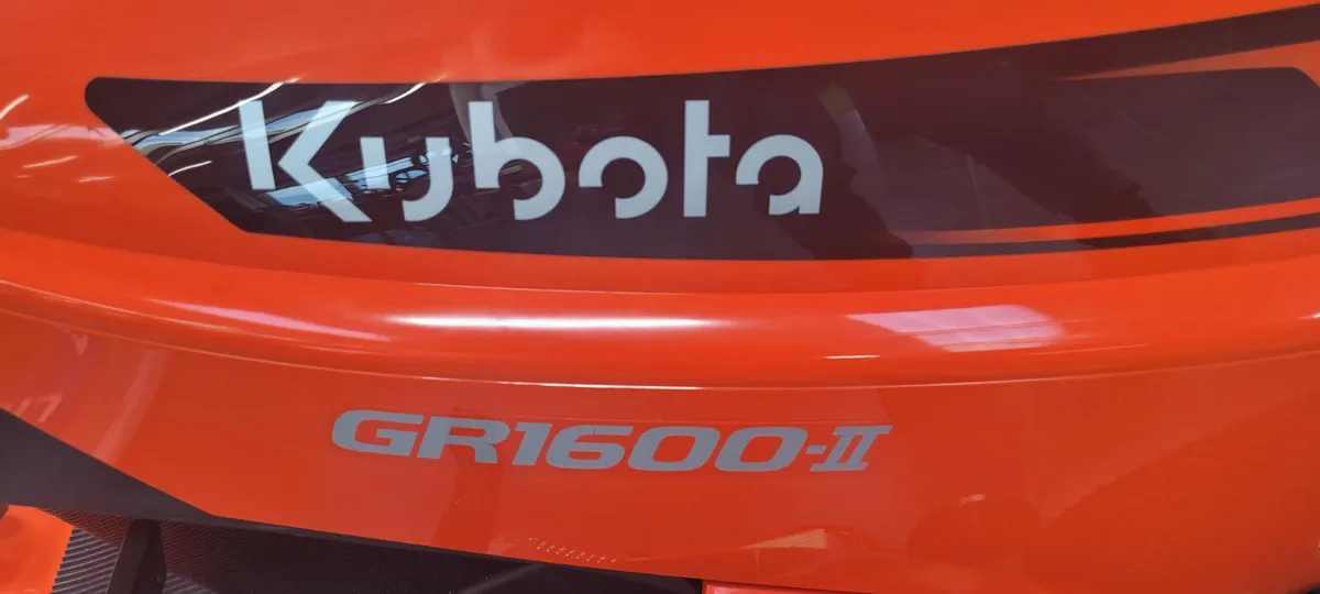 New Kubota GR1600-II Lawnmower - Image 4