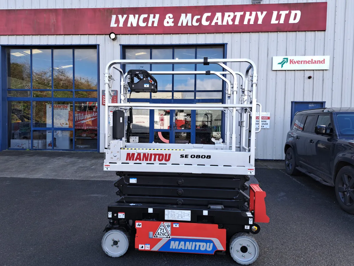 New Manitou SE 0808 electric scissors lift - Image 2