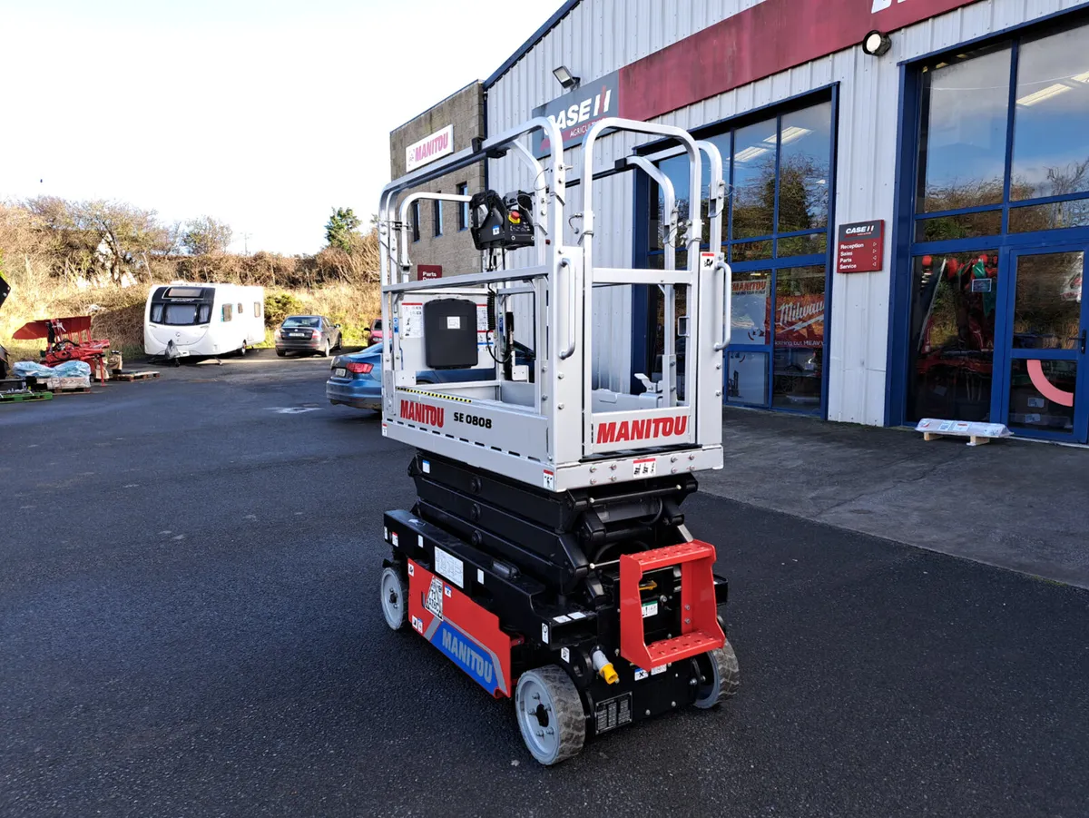 New Manitou SE 0808 electric scissors lift - Image 3
