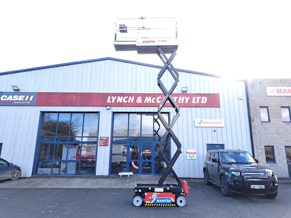 New Manitou SE 0808 electric scissors lift - Image 1