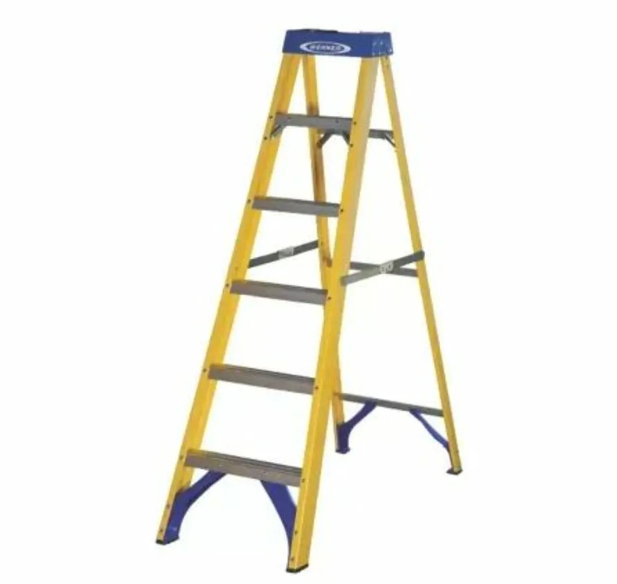 Fibreglass Step Ladder 6 Step - Image 1