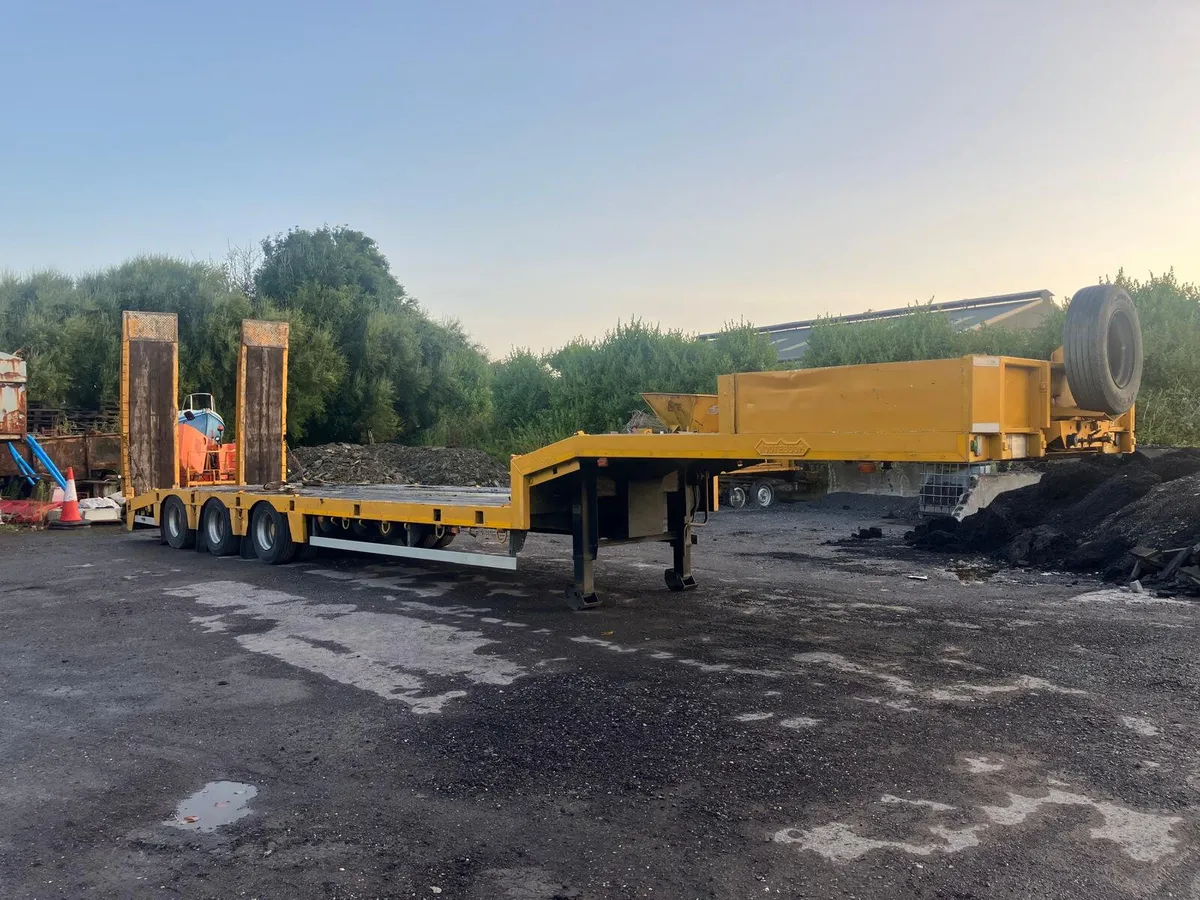 3 axle Nooteboom low loader - Image 4