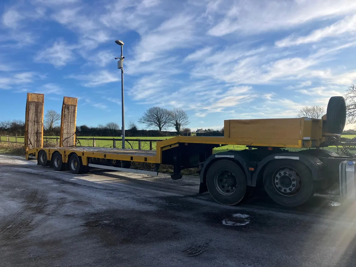 3 axle Nooteboom low loader - Image 2