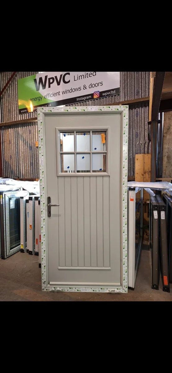 Pvc PALLADIO DOORS IN STOCK  W23F6C1 WPVC LTD - Image 1