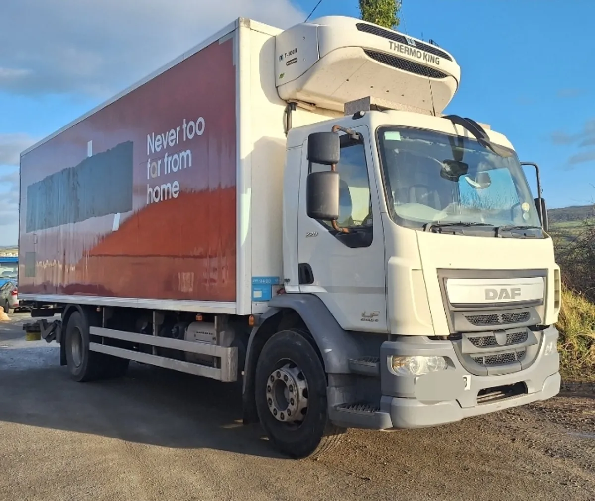 2015 Daf 55 Arrived For Dismantling # Fridge Body# - Image 1