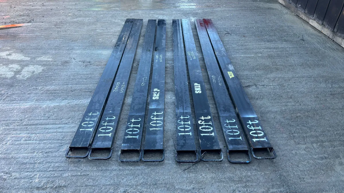 Large Selection of 10Ft Fork Extensions - Image 1