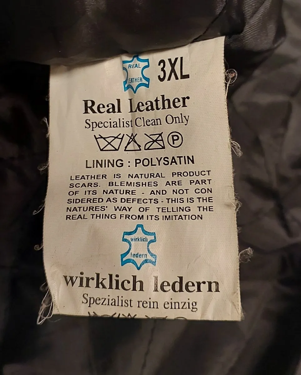 BMW Compaq Leather Jacket - Image 3