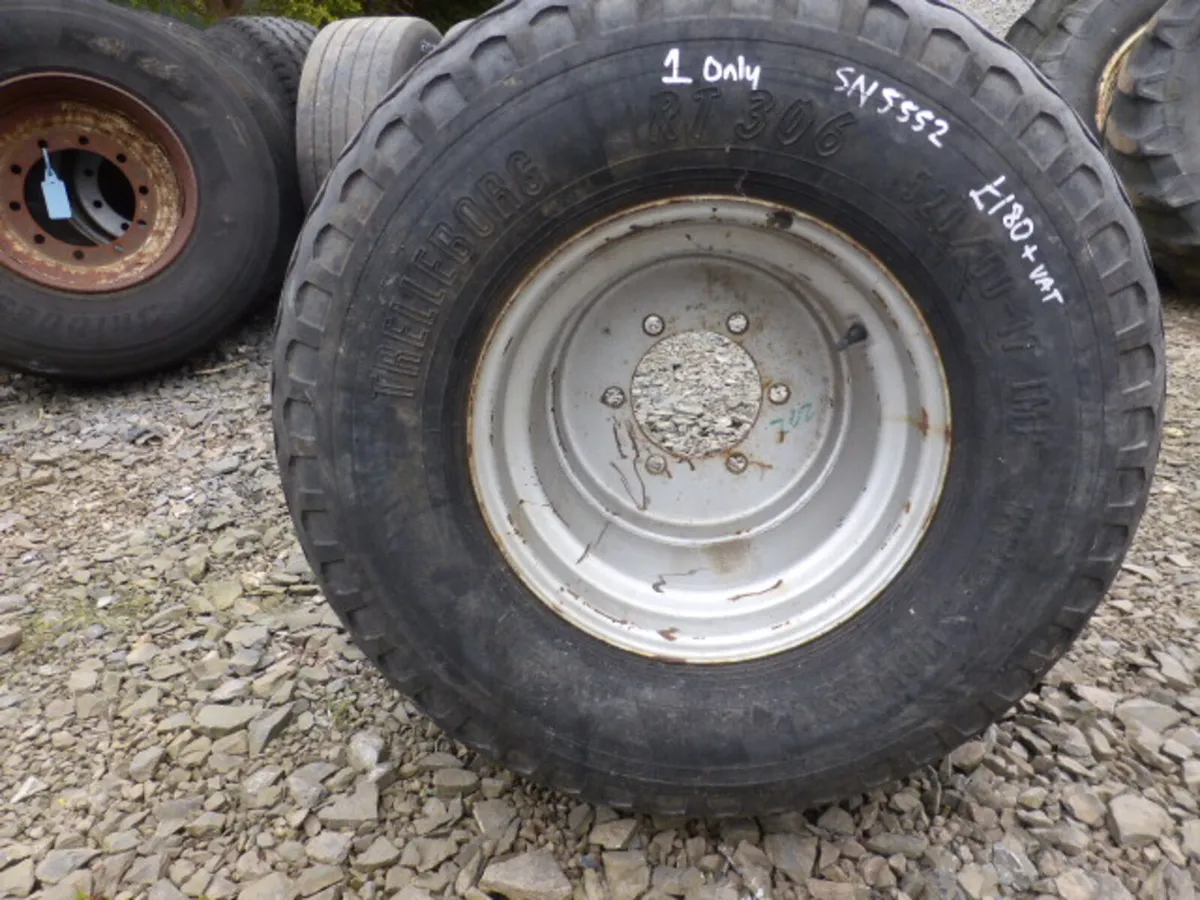 Trelleborg Floatation Tyre 520/50 -17 Wheel 6 Stud - Image 3