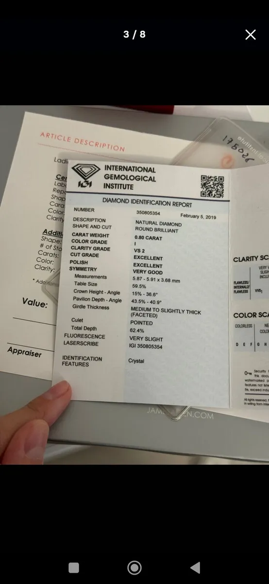 Diamond ring - Image 4