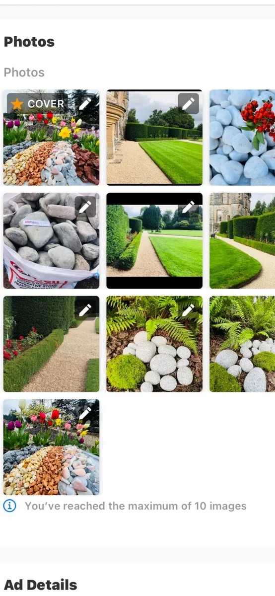 Decorative Stone plum slate rocks boulders pebbles - Image 2