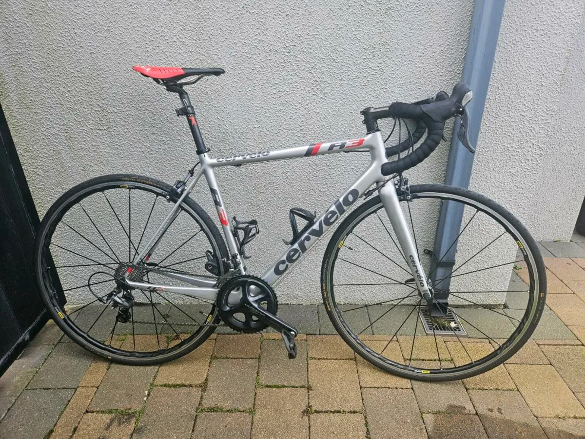 Cervelo R3, 54CM, Full Carbon, Ultegra, Garmin - Image 1