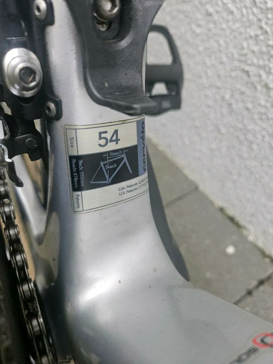 Cervelo R3, 54CM, Full Carbon, Ultegra, Garmin - Image 2