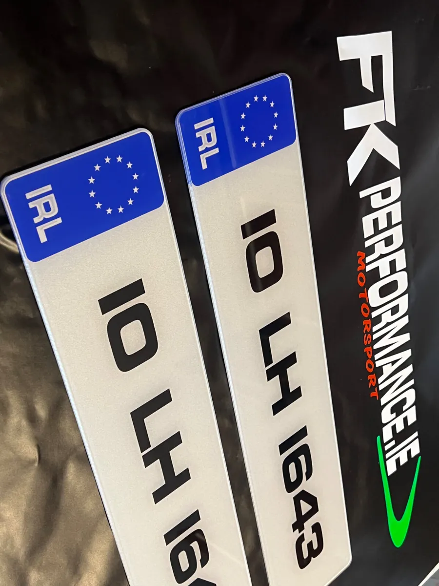 Gel German jap plates delivered - Image 2