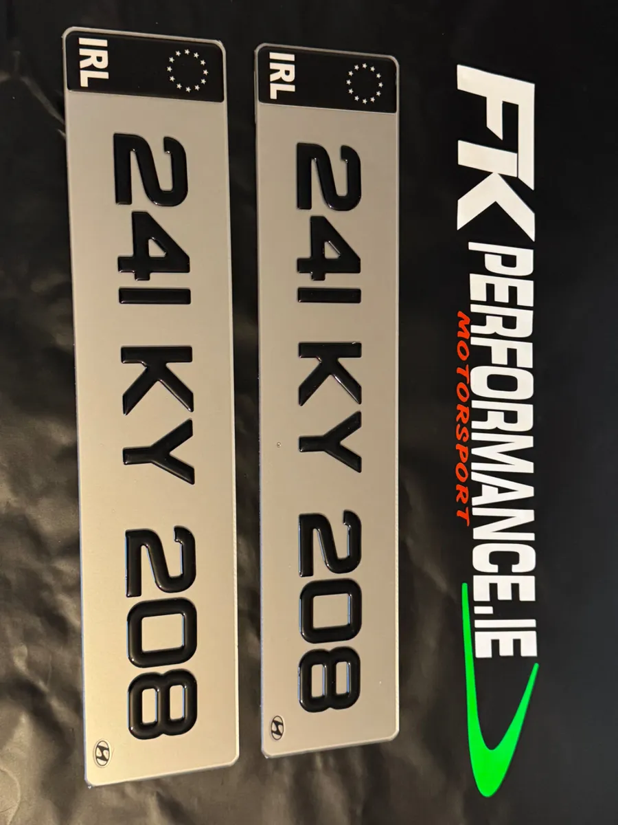 Ultimate tinted gel number plates - Image 1
