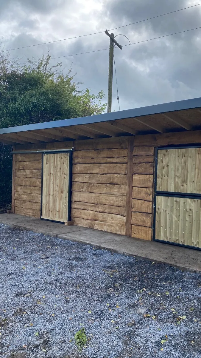 Stables, stable doors, sheds, cabins, equestrian - Image 4