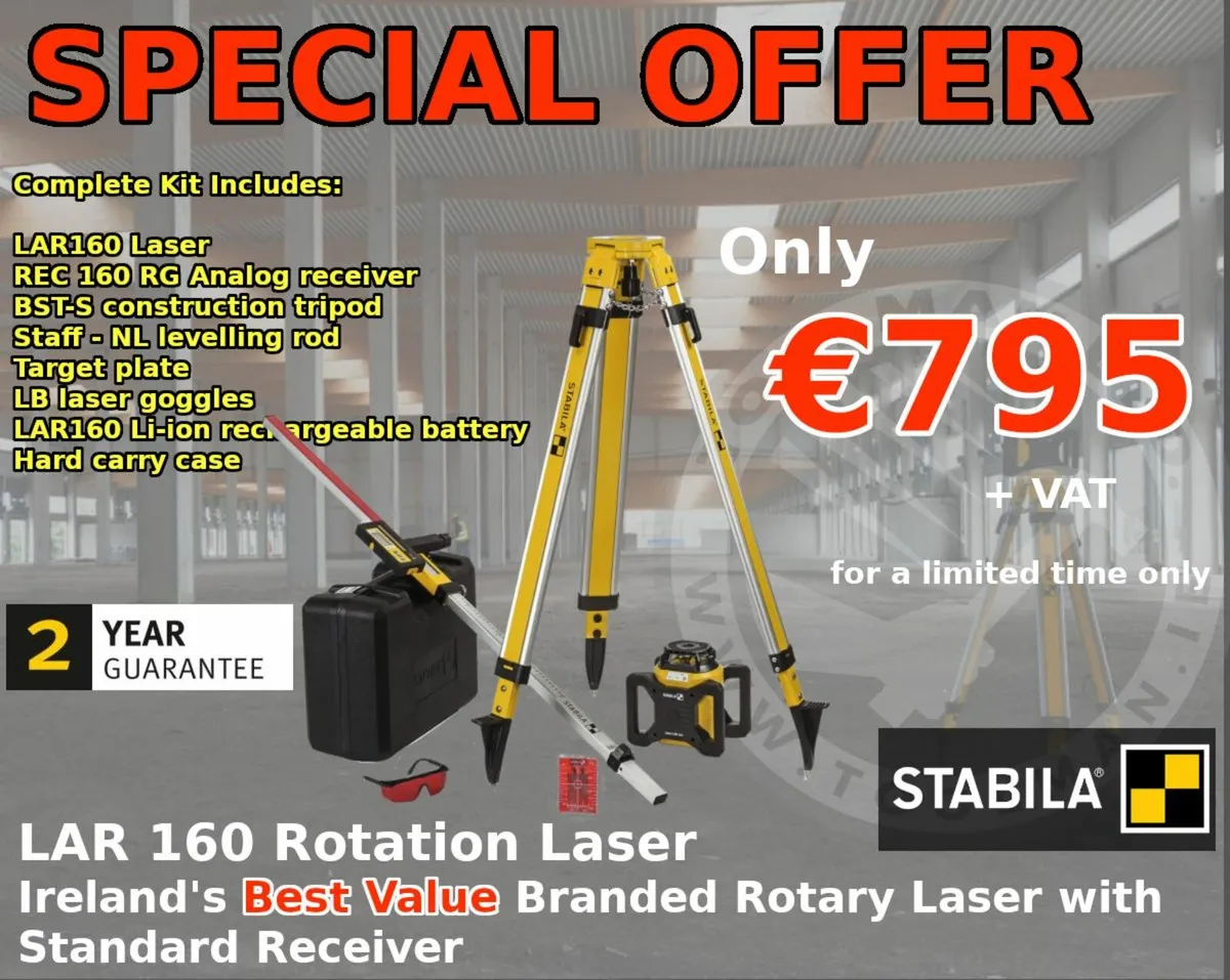 Laser Level Kits at Toolman.ie - Image 2