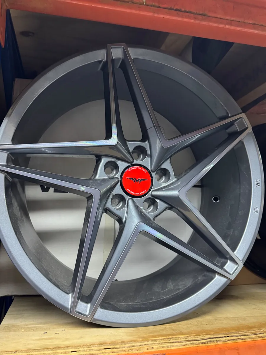 19” grey 5x112 veemann 9.5 & 8.5
