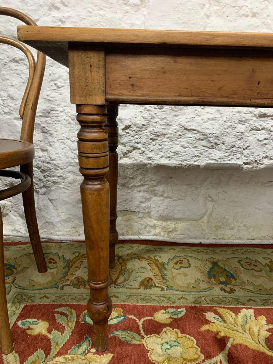 19th Century Victorian farmhouse preparation table - Image 3