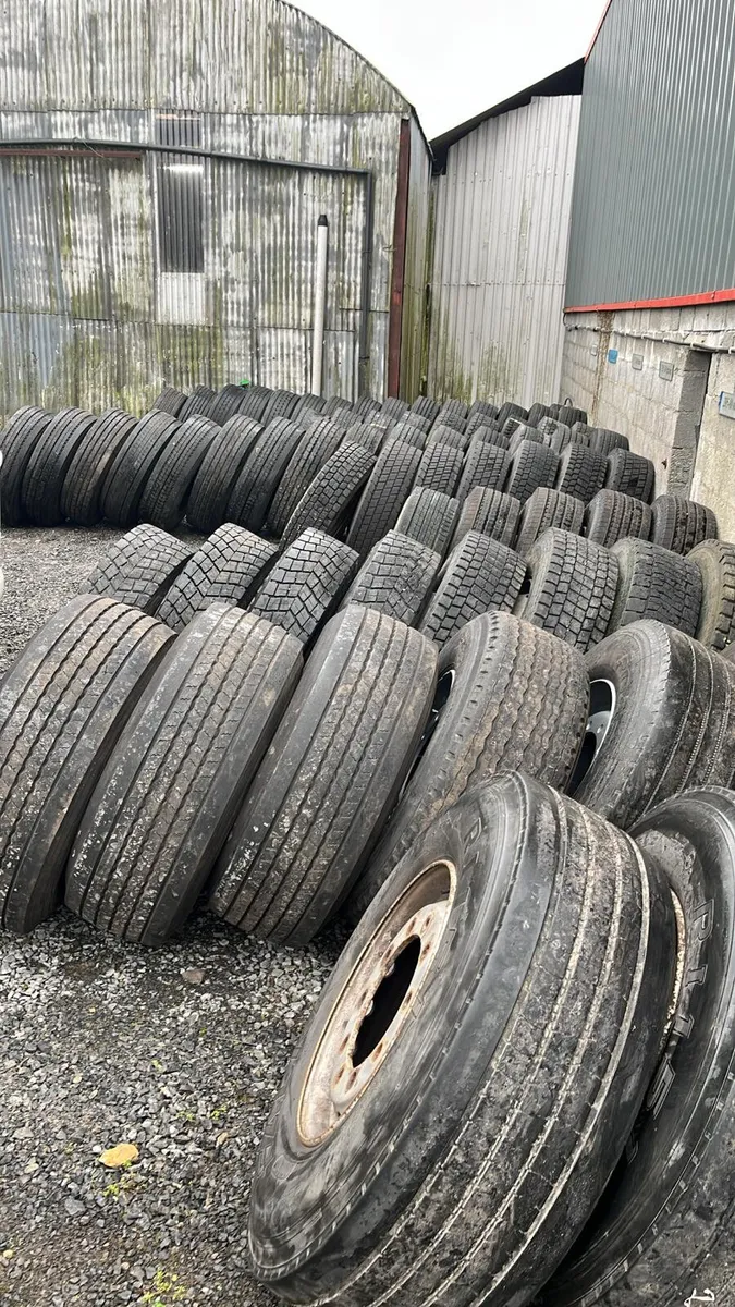 USED TRUCK TYRES
