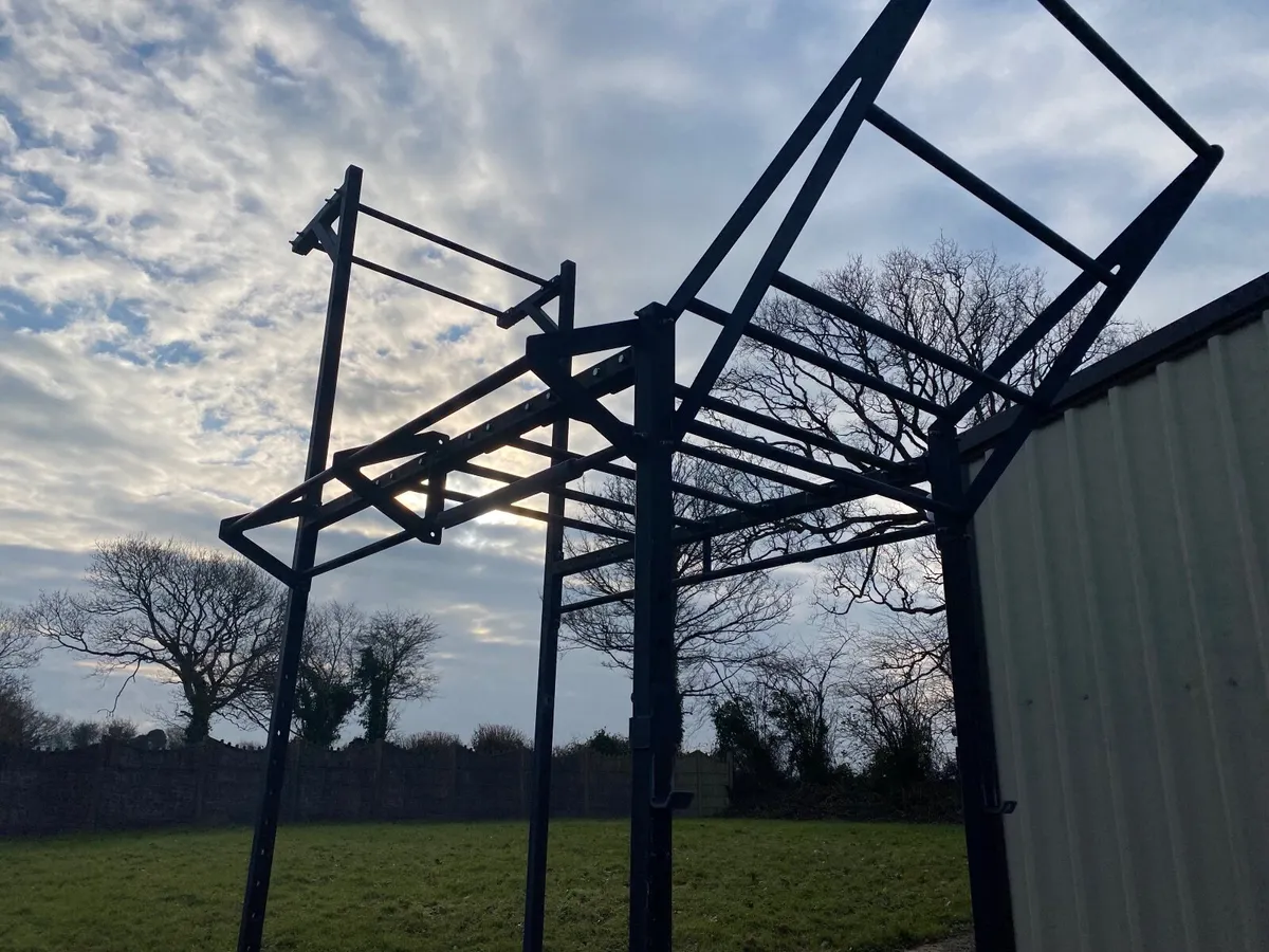 CrossFit/Calisthenics Galvanised Outdoor Rig - Image 2